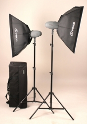 Комплект освещения Visico VL PLUS 200 Softbox Kit с сумкой